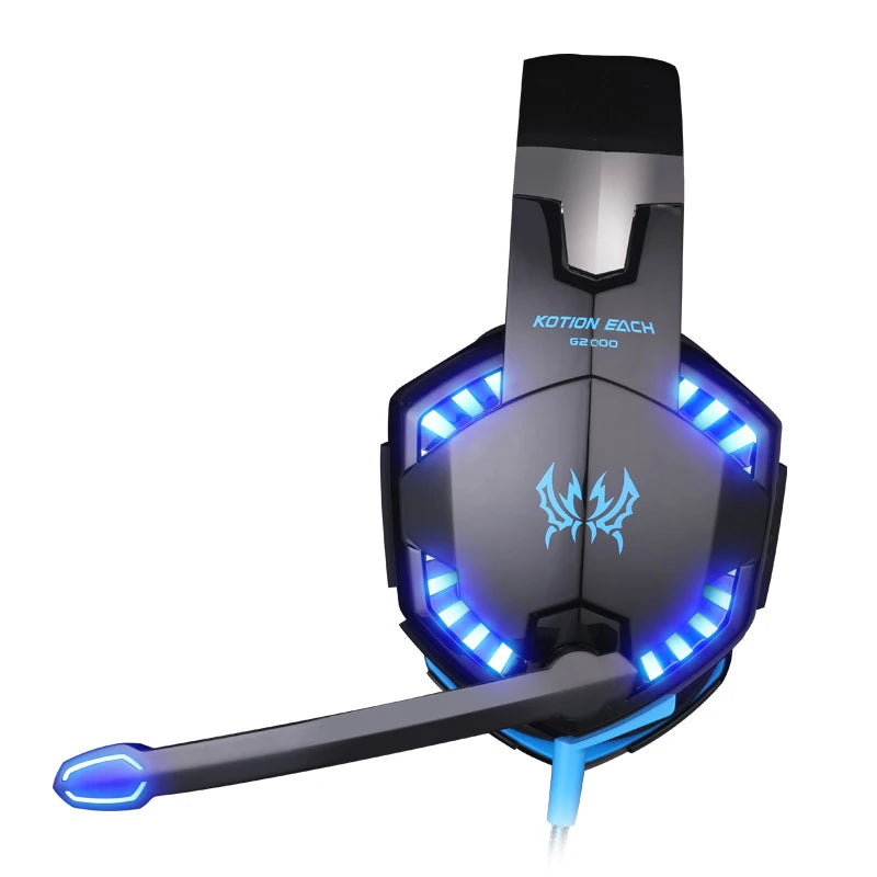 KOTION EACH Gaming Headset with LED & Mic