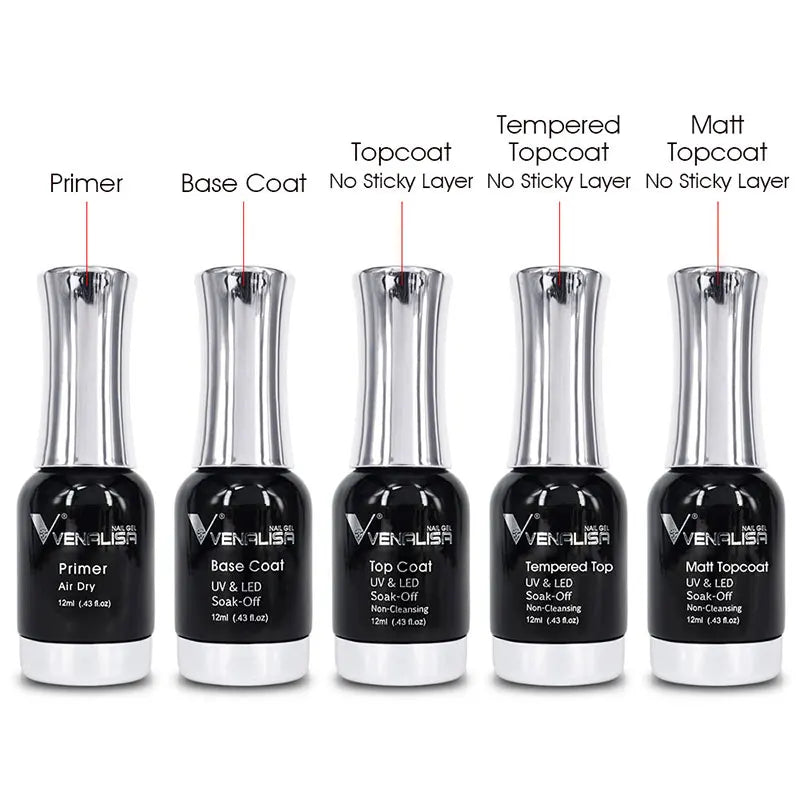 VENALISA Nail Gel Varnish TPO FREE Soak Off UV LED Organic Odorless Enamels Nail Art Colors 12ml 120Colors UV Gel Nail Polish