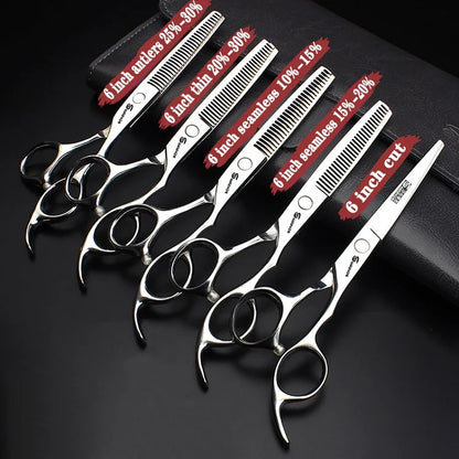 Sharonds 440c 6/7/7.5 inch haircut thinning scissors professional barber shop hairdressing scissors cutting scissors hair shears