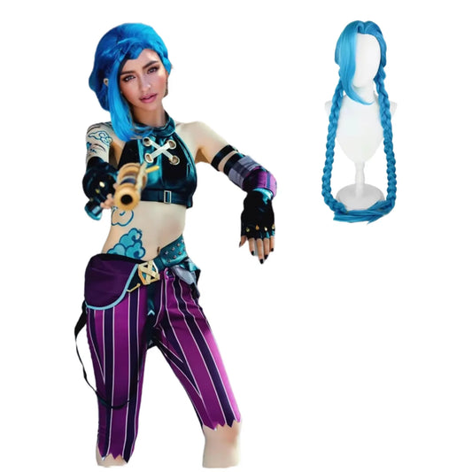 League of Legends Jinx Arcane Cosplay Costume