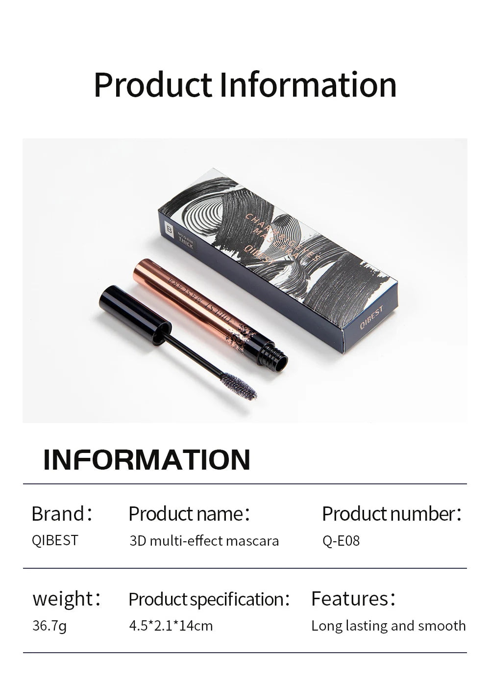 Silky Black Mascara.