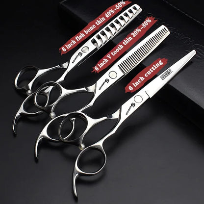 Sharonds 440c 6/7/7.5 inch haircut thinning scissors professional barber shop hairdressing scissors cutting scissors hair shears