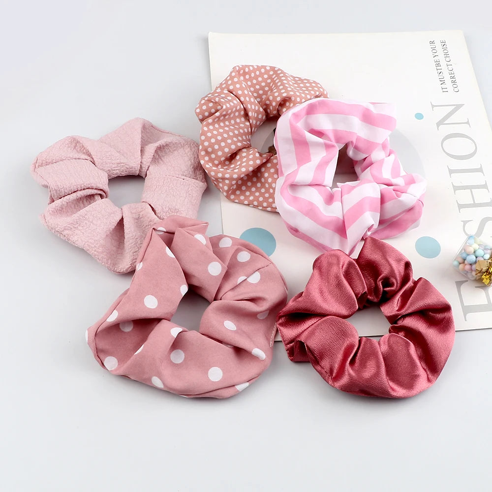 Large Elastic Scrunchies Set.