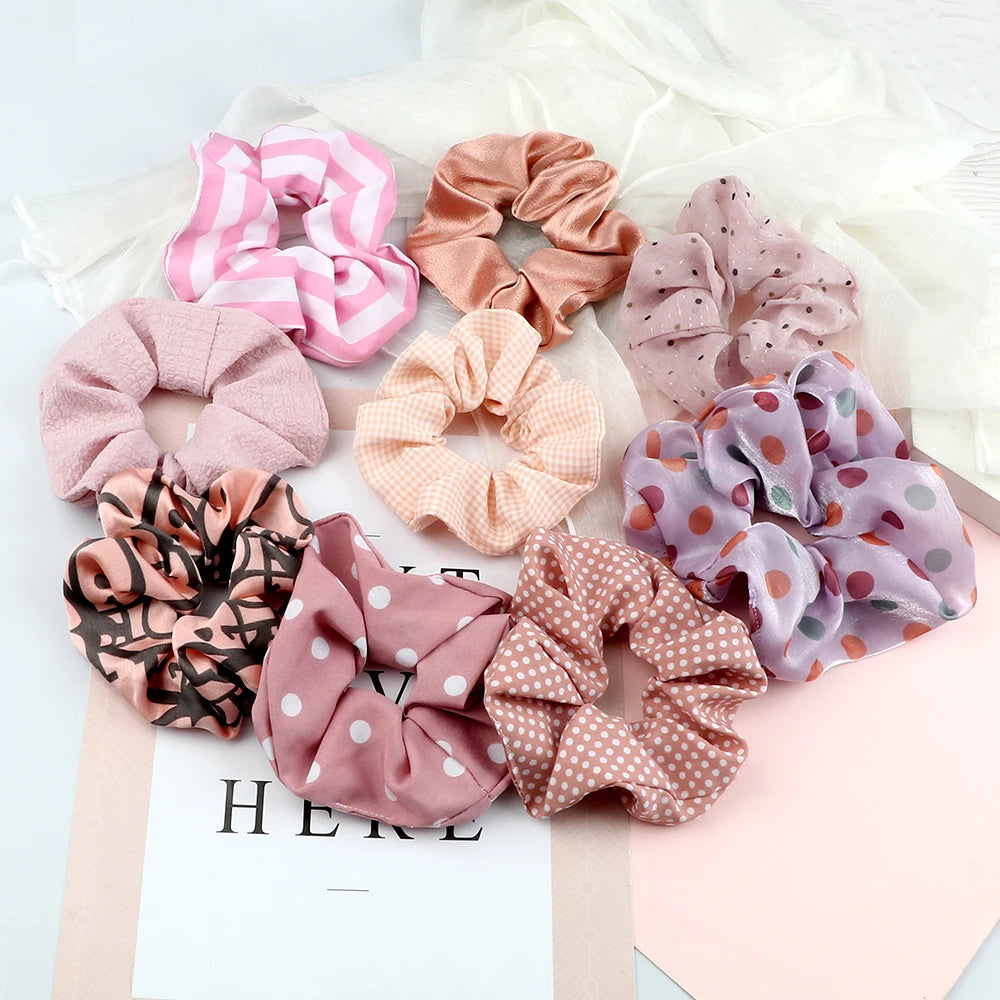 Large Elastic Scrunchies Set.