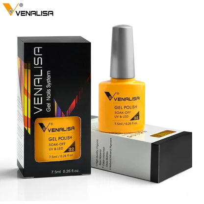 Venalisa VIP5 Nail Gel Polish HEMA/TPO FREE Full Coverage Beautiful Semi Permanent Soak Off UV LED Gel Nail Polish Gel Lacquer