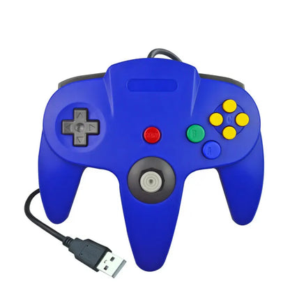 USB Wired Gamepad N64 Joystick Gamepad Controller for Mac Computer PC Handle USB Gamepad