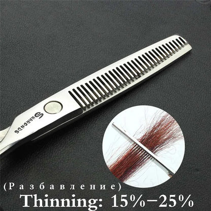 Sharonds 440c 6/7/7.5 inch haircut thinning scissors professional barber shop hairdressing scissors cutting scissors hair shears
