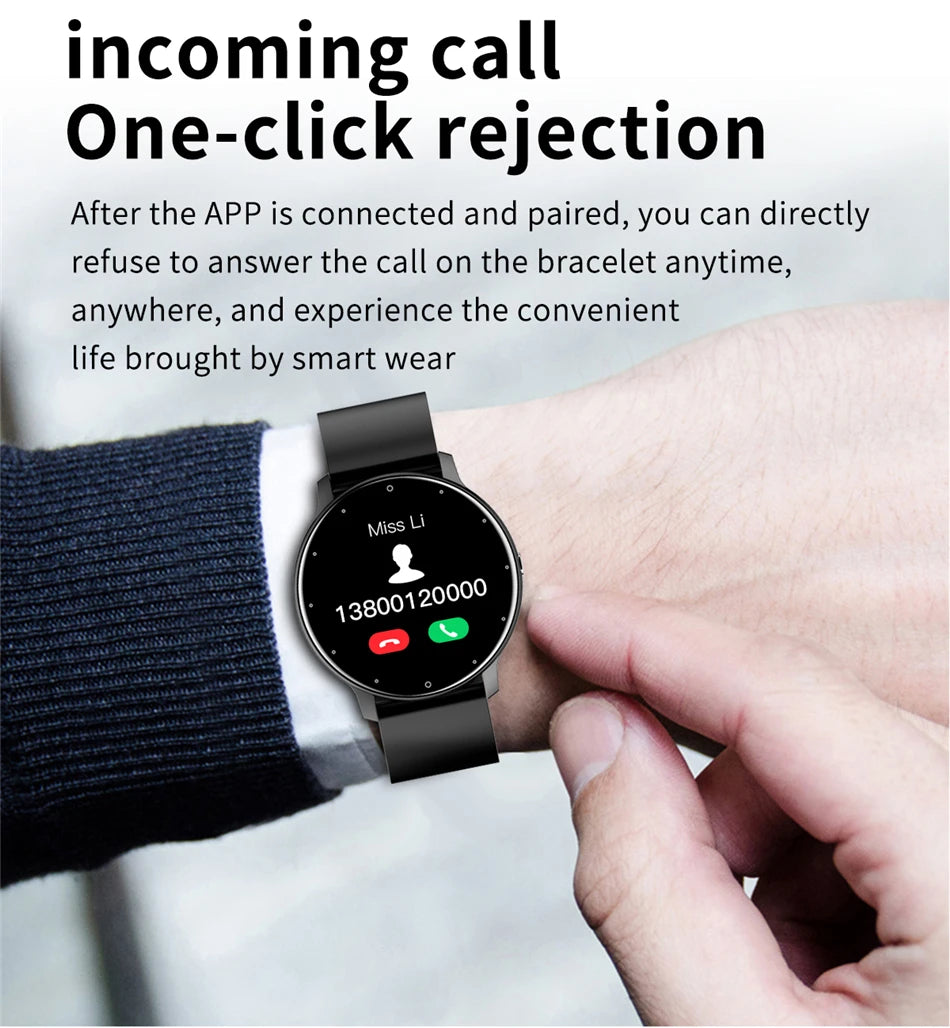 Smartwatch with Wireless Call & Fitness Tracking