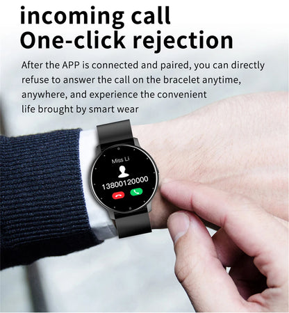 Smartwatch with Wireless Call & Fitness Tracking