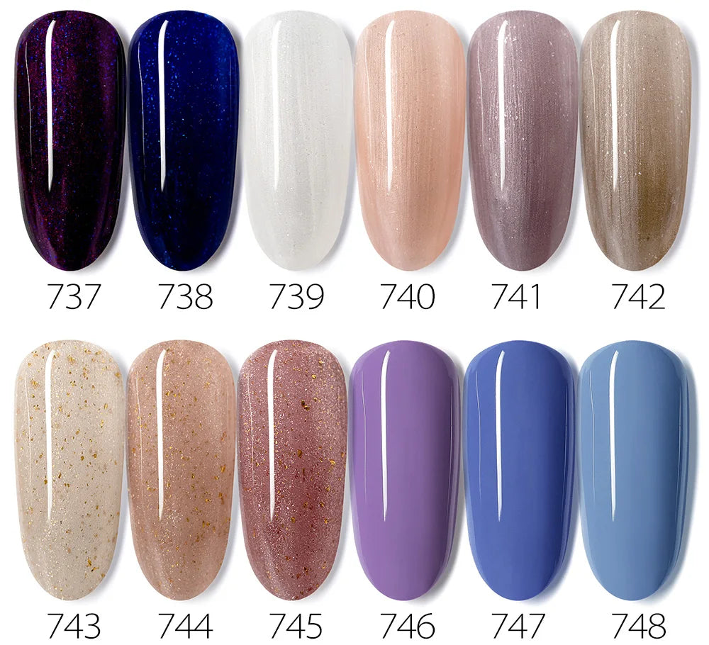 Venalisa VIP5 Nail Gel Polish HEMA/TPO FREE Full Coverage Beautiful Semi Permanent Soak Off UV LED Gel Nail Polish Gel Lacquer