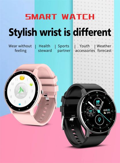 Smartwatch with Wireless Call & Fitness Tracking