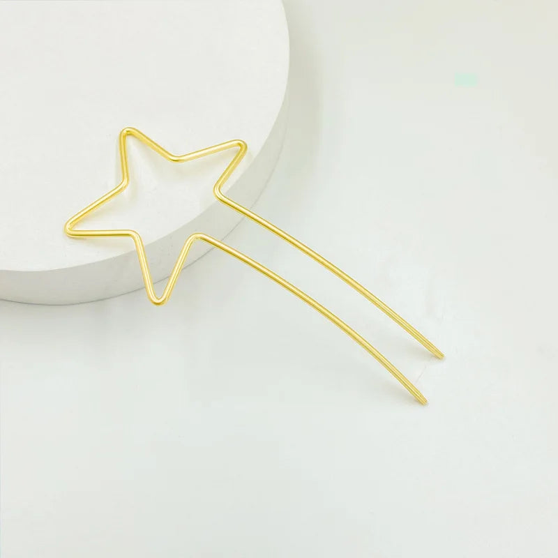 Star Heart Hair Stick.