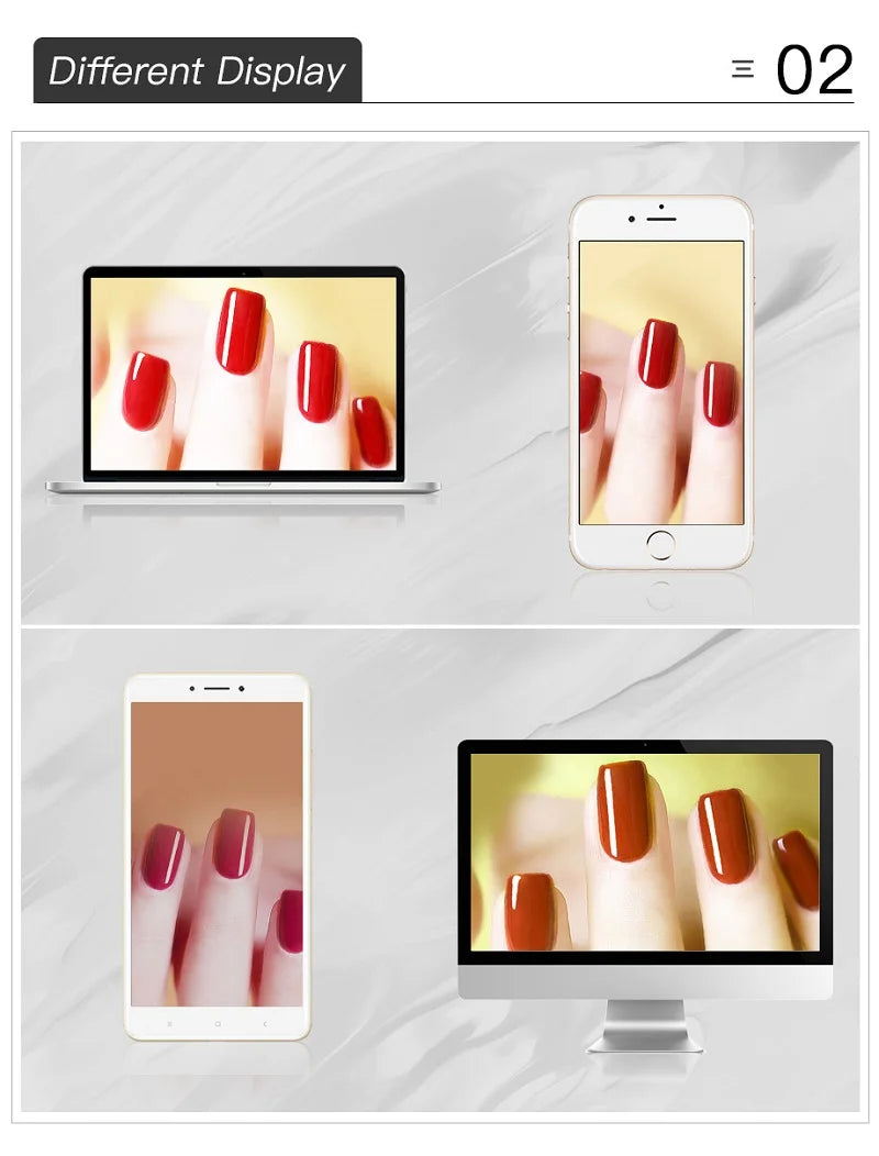 Eleanos 120 Colors Gel Nail Polish Set With Color Card Easy Soak Off 15ml TPO Free UV LED Gel Polish Nail Kit Nail Salon