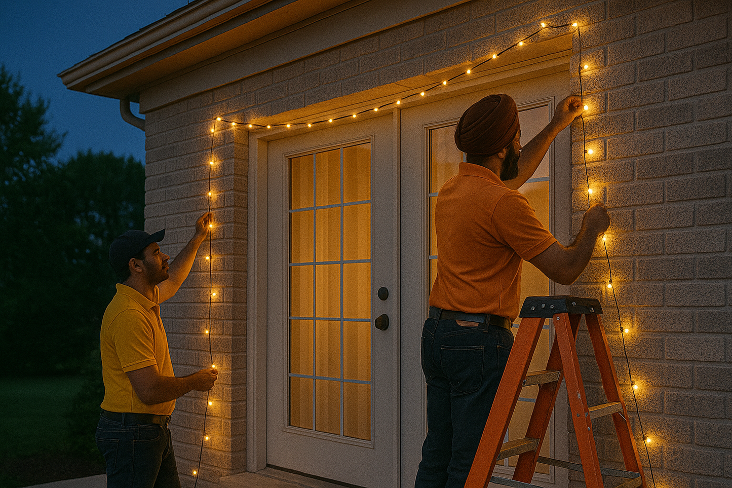 Light up your whole roofline this Diwali — from corner to corner, your home will glow in its entirety