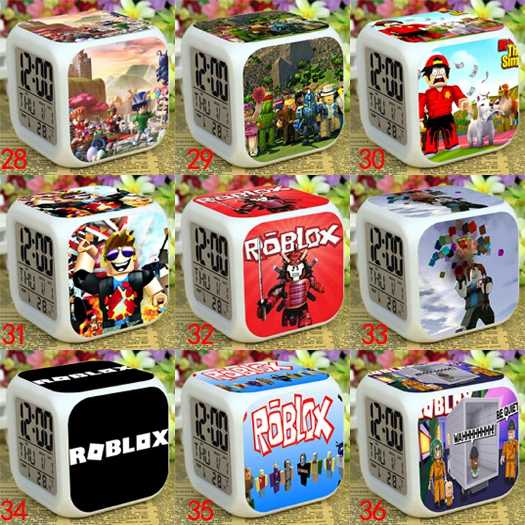 Roblox LED Digital Alarm Clock | Color-Changing Cube | Dobermen Premier