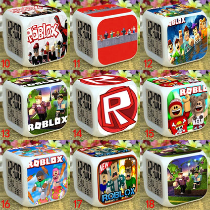 Roblox LED Digital Alarm Clock | Color-Changing Cube | Dobermen Premier