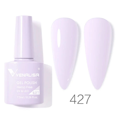 Venalisa VIP4 Nail Gel Polish HEMA/TPO FREE Full Coverage Beautiful Semi Permanent Soak Off UV LED Gel Nail Polish Gel Lacquer