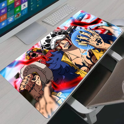 One Piece Trafalgar Law XXL Gaming Mouse Pad: Heart Pirates Edition Desk Mat