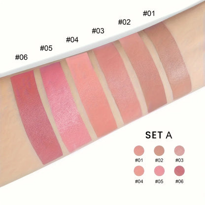 12-Shade Nude Lipstick Kit.