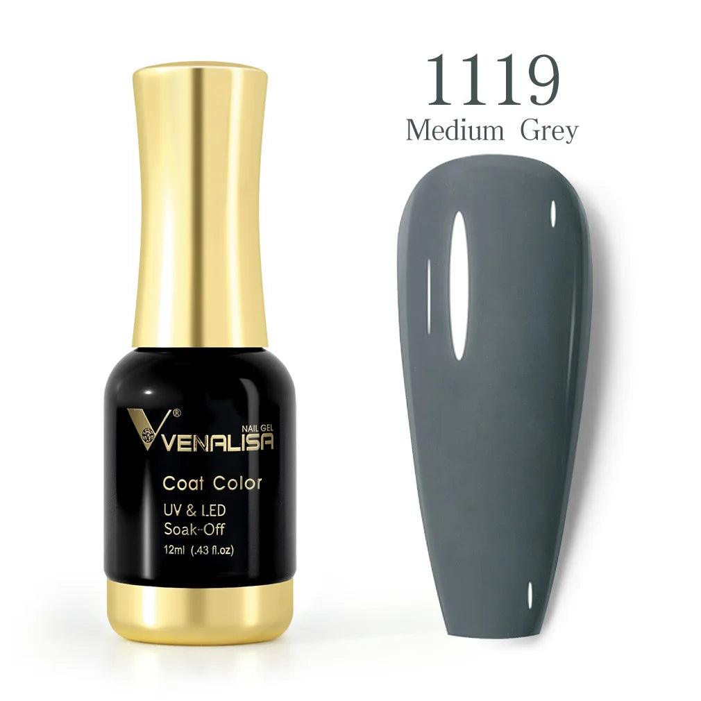 VENALISA Nail Gel Varnish TPO FREE Soak Off UV LED Organic Odorless Enamels Nail Art Colors 12ml 120Colors UV Gel Nail Polish