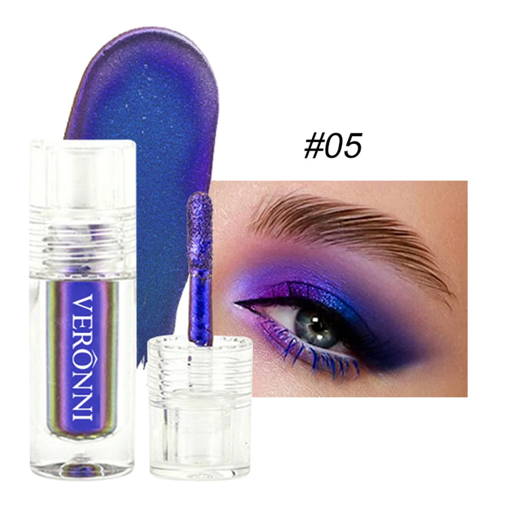 Chameleon Liquid Eyeshadow Long Lasting Multichrome Duochrome Eyeshadow Pigments Aurora Eyeshadow Glitter Makeup Party Cosmetic