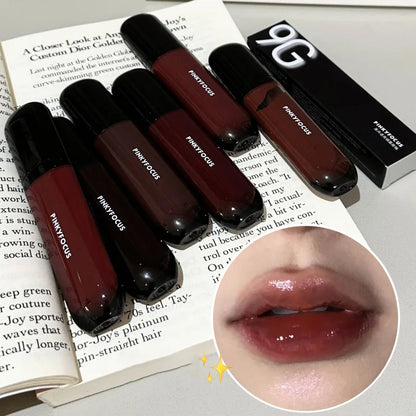 Red Brown Mirror Lip Glaze.
