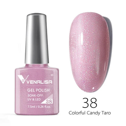 Venalisa VIP4 Nail Gel Polish HEMA/TPO FREE Full Coverage Beautiful Semi Permanent Soak Off UV LED Gel Nail Polish Gel Lacquer