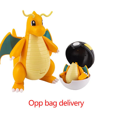 Pokemon Pokeball Figure Ball Pikachu Charizard Mewtwo Mew Eevee Gengar Lapras Blastoise Venusaur Gyarados Educational Toy Kids