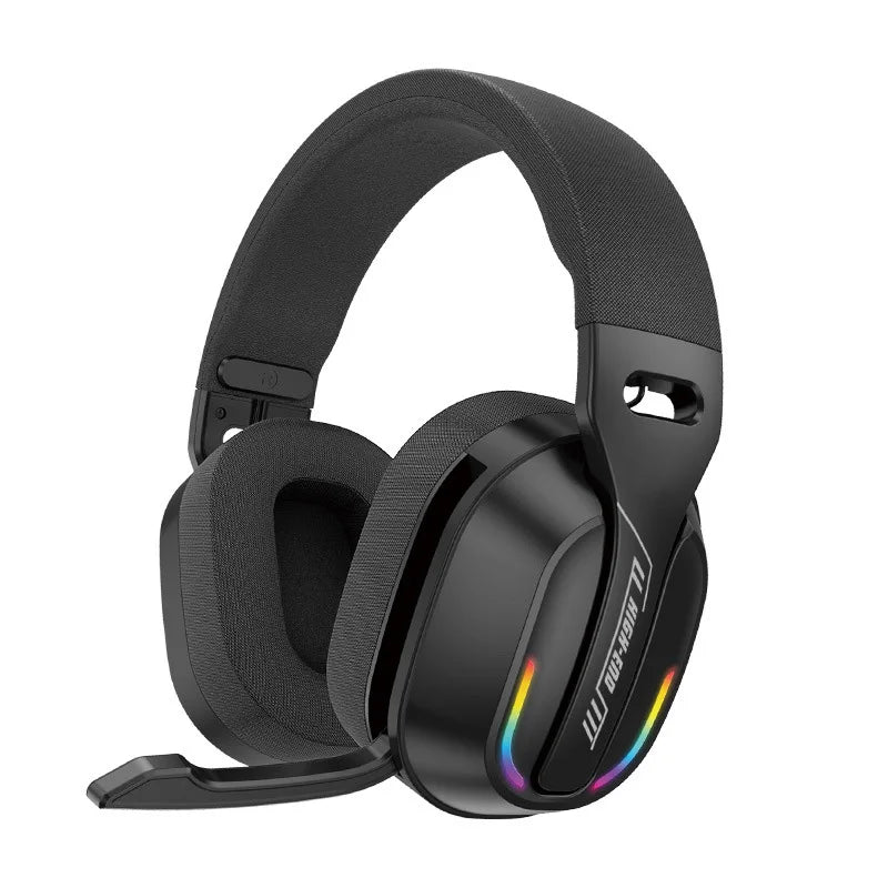 B500 RGB Bluetooth 5.4 Wireless Gaming Headset (Low Latency)