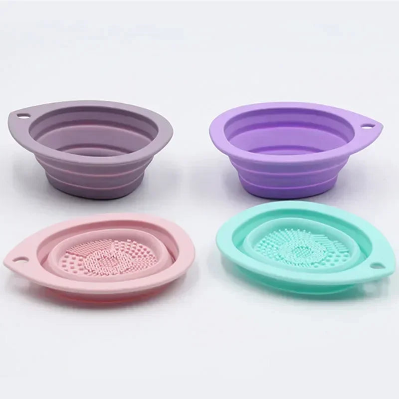 Silicone Brush Cleaning Bowl.