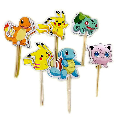 Pokémon Cake Topper Set.