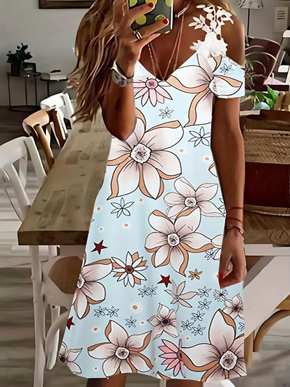 Women's Strapless Lace Batwing Sleeve Dress Print Skirt 2026 Fashion Elegant Maxi Dress for Special Occasions