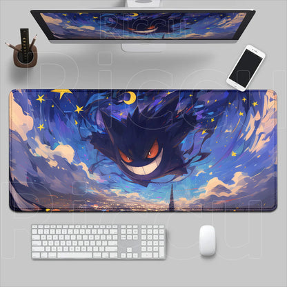 HD 900x400 Rubber Large PC Mousepad Gaming Mouse Pad Accessories Pikachu Slowpoke XXL Desk Keyboard Mat Computer Laptop Mausepad