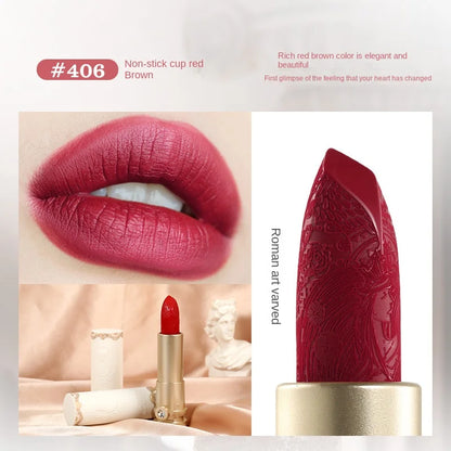 Embossed Matte Lipstick.