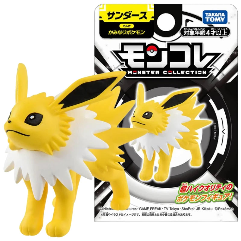 Original TAKARA TOMY Pokemon Figure Toys Mimikyu Maushold Lapras Charizard Umbreon Sylveon Vaporeon Model Dolls Birthday Gifts