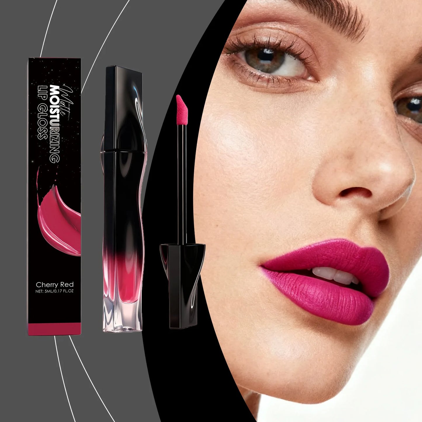 Premium Matte Lip Balm Smooth Matte Finish Reduce Dry Lines Lasting Pigment Natural Look Lightweight Moisturize 6-Color Lipstick