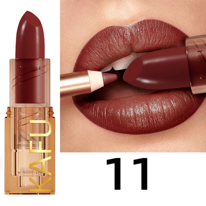 14-color matte lipstick,non-fading,long-lasting velvet finish,smooth matte lip makeup lip tint cosmetic for women gift lipgloss