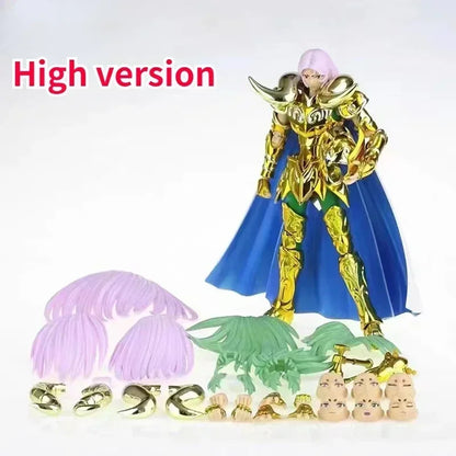 In Stock CS Saint Seiya Myth Cloth EX Capricorn Shura/Leo Aiolia/Aries MU/Libra Dohko/Virgo Gold Knights Zodiac Action Figure