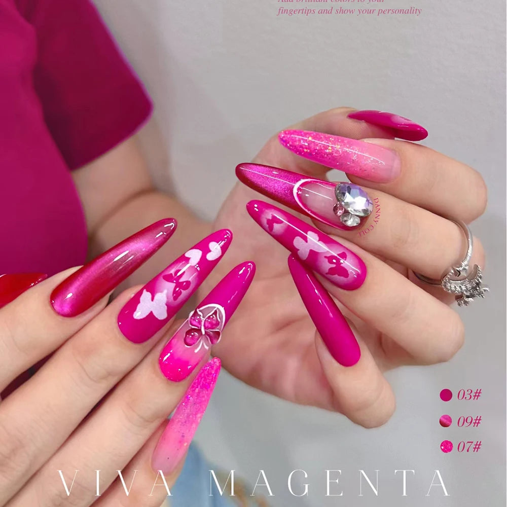 9/22pcs Venalisa Gel Polish Set Hot Selling Pink Pitaya Colors For Nail Salon Whole Set Lacquer UV Gel Enamel Kit Long Lasting