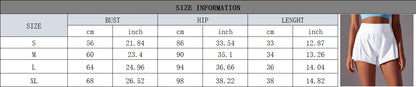 High Waist Breathable Sweat Short Women's Gym Running Short Pant Double Side Anti-Shine Casual Athletic Fitness Shorts