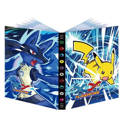 Pokemon Transparent Card Binder Album 4 Pocket 9 Pocket