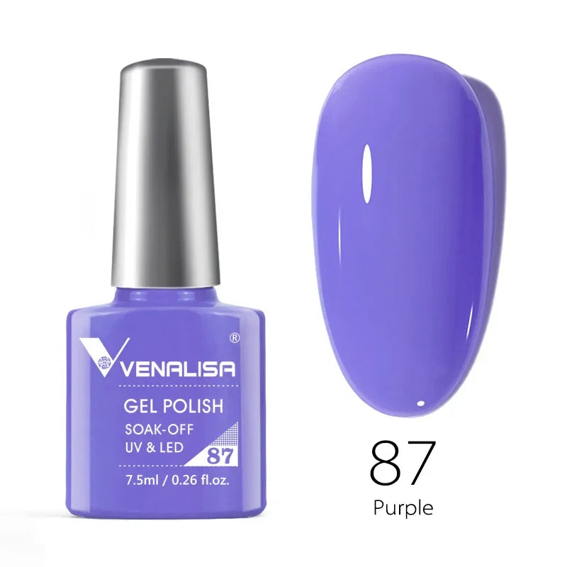 Venalisa VIP4 Nail Gel Polish HEMA/TPO FREE Full Coverage Beautiful Semi Permanent Soak Off UV LED Gel Nail Polish Gel Lacquer