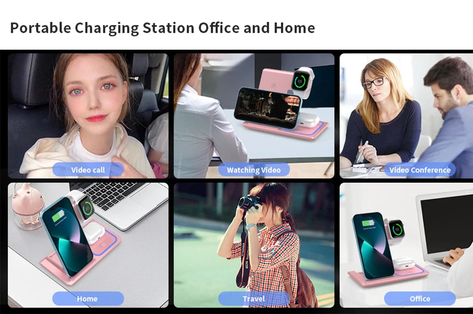 3-in-1 Wireless Charger.