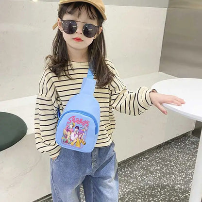 ⭐️NEW KPOP Hest Bag for Boys Girls Anime Cartoon Cute Shoulder Bags Students Fashion Crossbody Pouch Cute Coin Purse Fans Gift