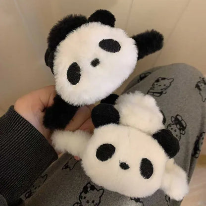 Plush Panda Shark Hair Clip.