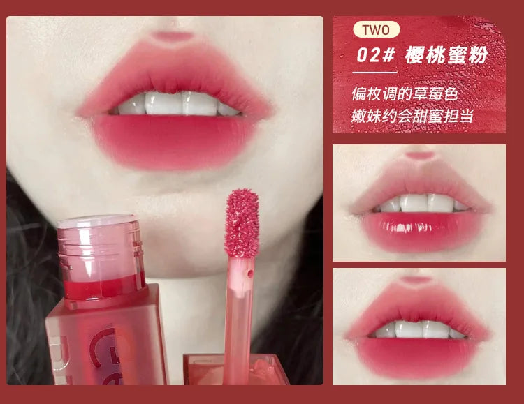 Gege Bear Velvet Lip Glaze.