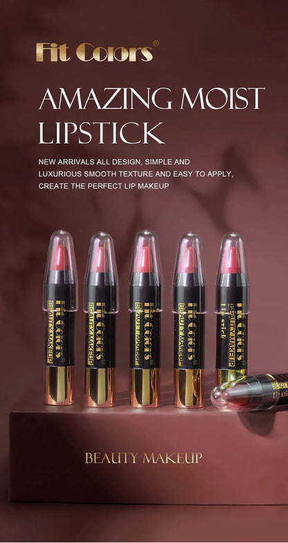 Tint Crayon Lipstick Moisturizing Bright Surface Lipsticks Velvet Non Stick Cup Waterproof Lip Stick Hydrating Gloss Lips Makeup