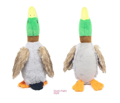 Plush Duck Squeaky Dog Chew Toy