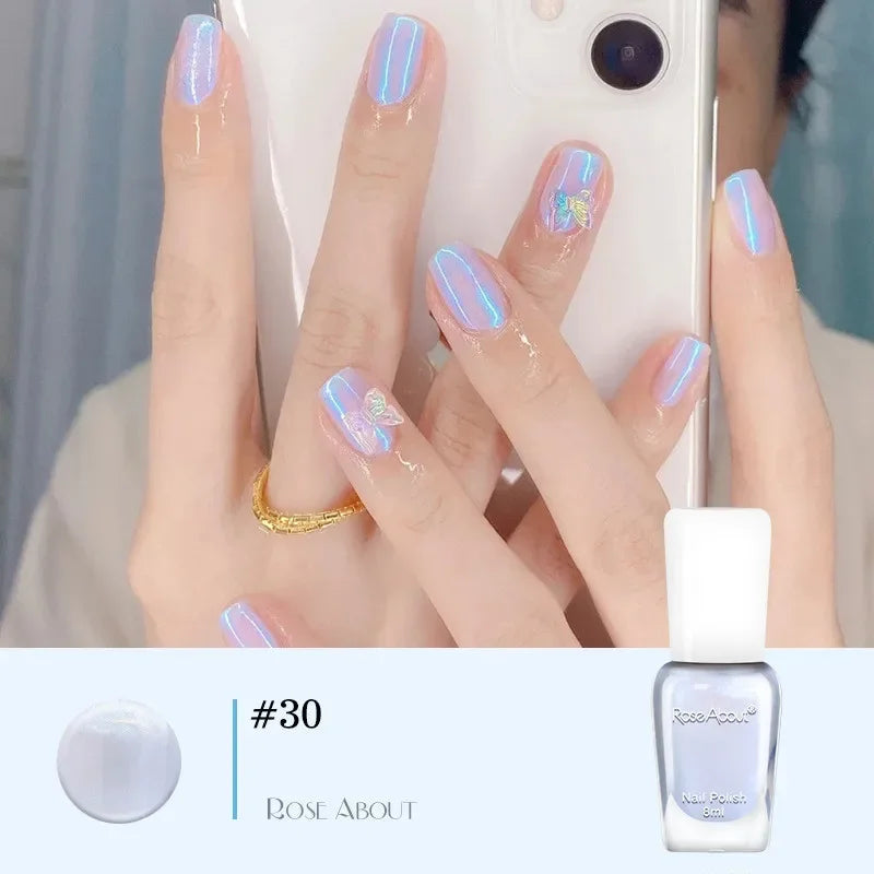 40 Colors Water-Based Nail Polish