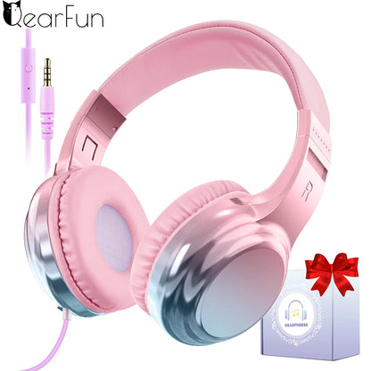 Kids Wired Headphones For School